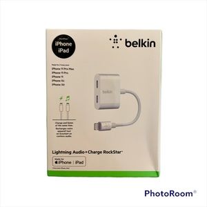 Belkin Lightning Audio and Charge Rockstar Adapter